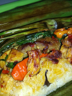 Foto resep Nasi Bakar Ayam Suir Pedas
