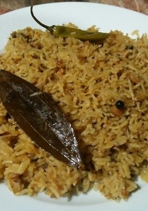 A picture of (LeftOver) Fish Broth Rice 😋🍛.