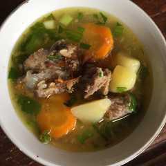 รูปของ Sup daging sapi