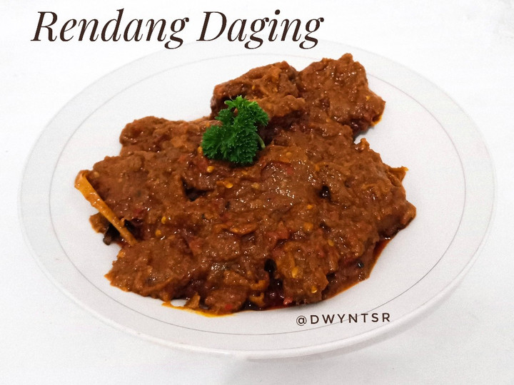Resep Rendang Daging Padang, Sempurna