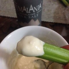 A picture of Homemade Creamy Blue Cheese Dip.