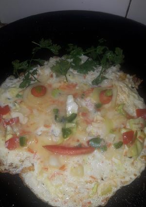 A picture of Oats omelette.