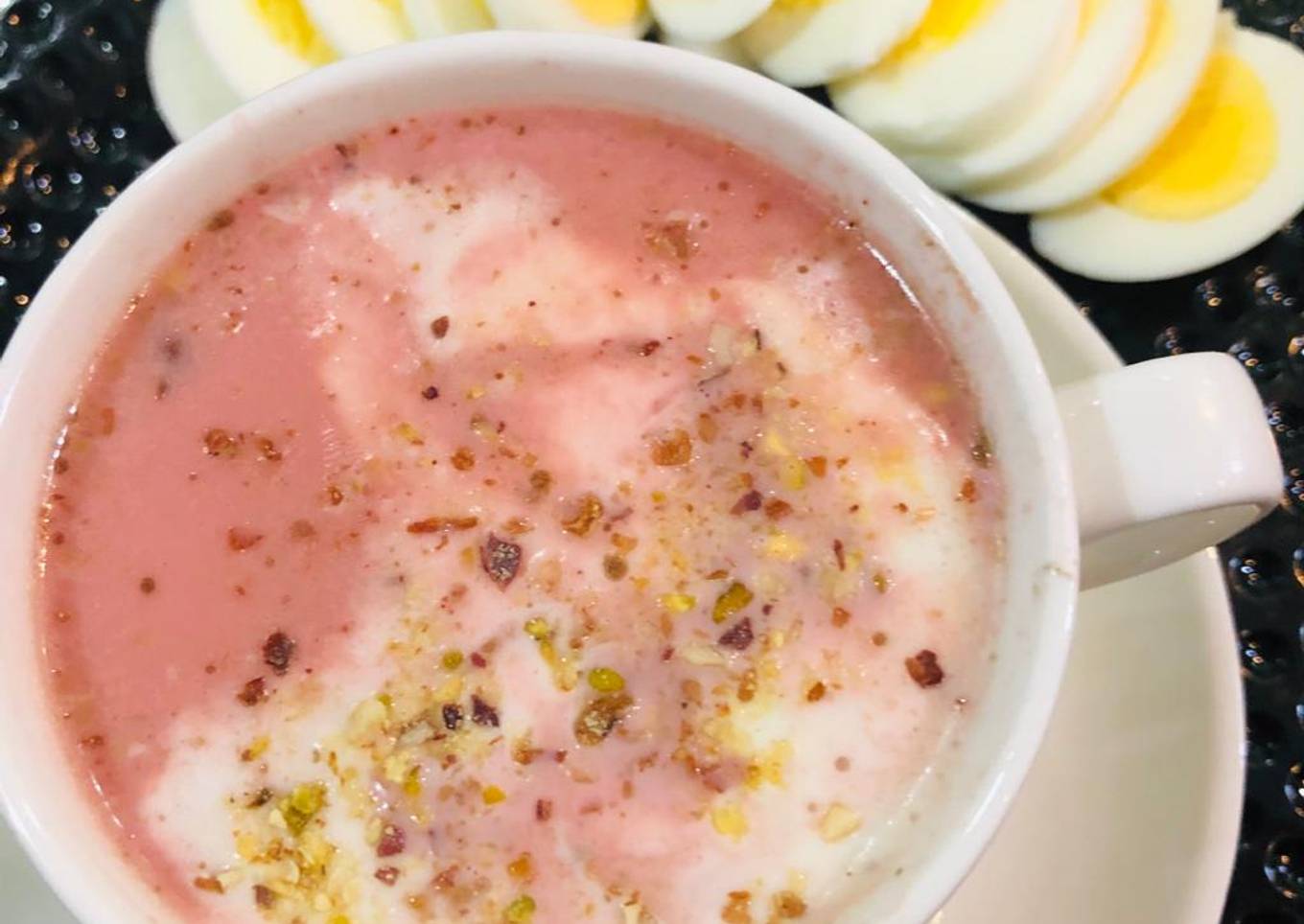 Kashmiri tea 🍵 with Egg