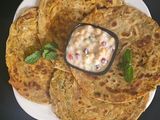 Mint paratha