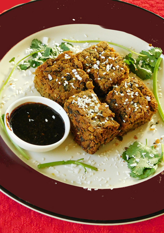 கொத்தமல்லி வடை (கொதிம்பிர் வடா) செய்முறை முக்கிய புகைப்படம்