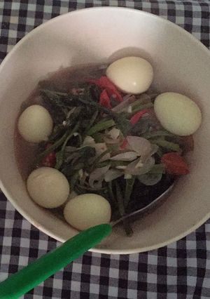 Foto resep Tumis Kangkung Terasi Puyuh