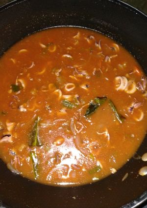 Foto resep Cumi saos padang