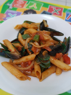 Foto resep Pasta penne kerang hijau