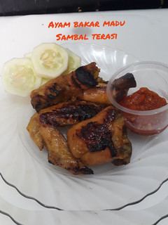 Foto resep Ayam bakar madu dan sambal terasi