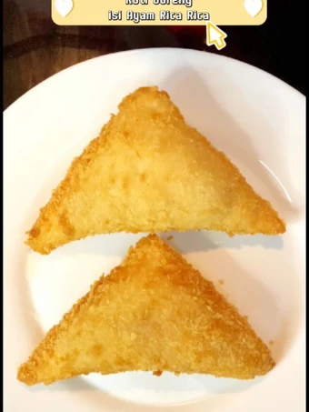 Langkah Gampang Membikin Resep Roti Goreng isi Moza Ayam Rica Rica yang Lezat Anti Ribet, Menggugah Selera