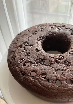 Una foto de Budín mega chocolatoso
