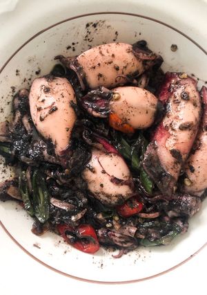Foto resep Cumi Hitam 🐙