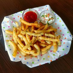 A picture of Potato Suji Fingers.