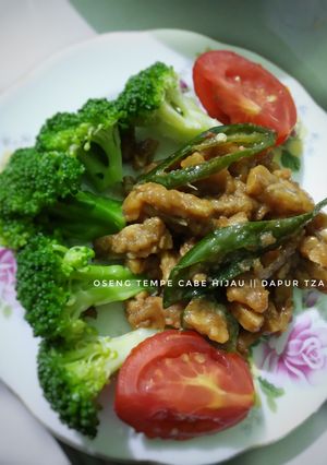 Foto resep Oseng tempe manis cabeijo
