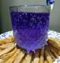 Easy Steps to Make Recipe Masala Crispy French Fries with Blue heaven Drink that is So Delicious, Really Delicious}