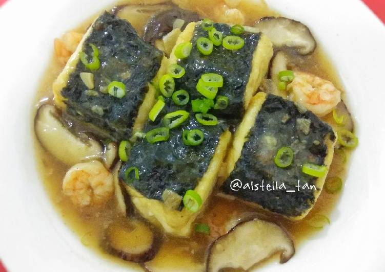 Resep Tahu Nori Saus Jamur, Bisa Manjain Lidah