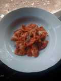Farfalla all'arrabiata