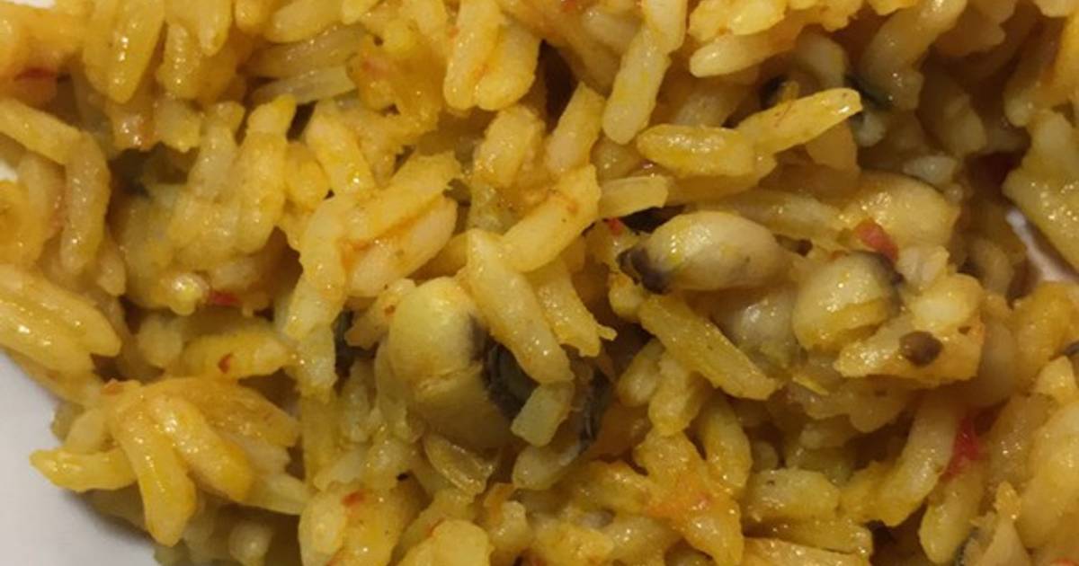 Jollof rice and beans Recipe by Aisha Cookpad