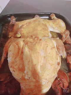 Una foto de Pollo al horno