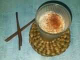 Cappucino with cinnamon