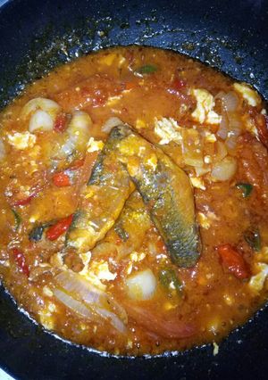 Foto resep Sarden telor mantul