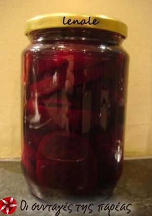 A picture of Pickled beetroot.