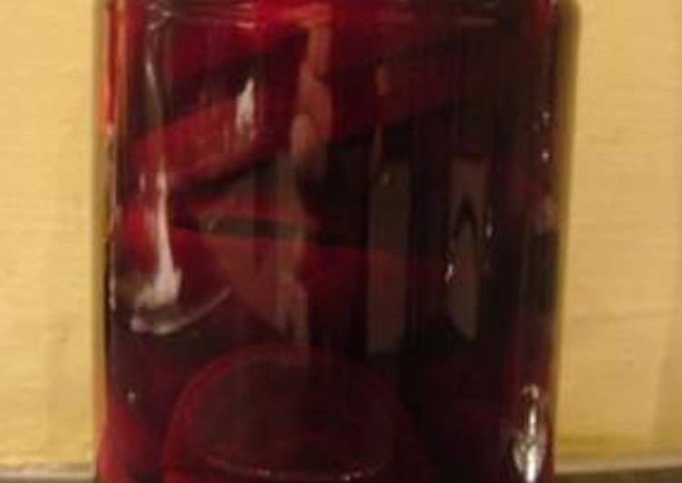 Pickled beetroot