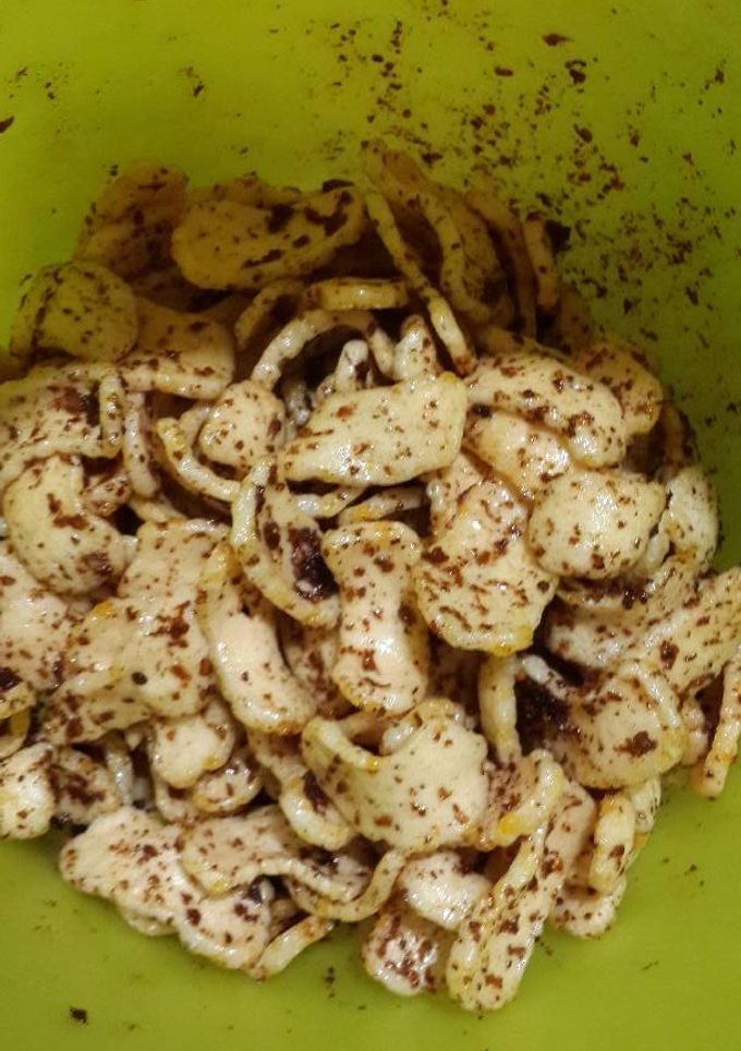 Foto resep Kerupuk seblak kering