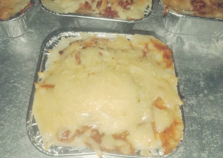 Lasagna panggang enak + kulit lasagna homade