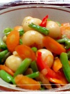 Foto resep Tumis Buncis Wortel & Telur Puyuh