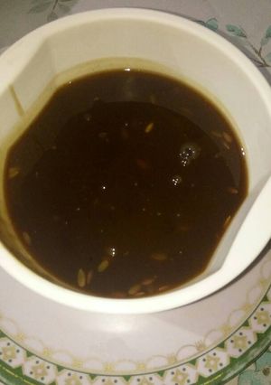 A picture of Saabut aaamchur ki khatti meethi chatni.
