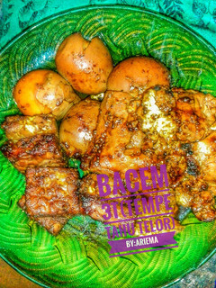 Foto resep Bacem 3T (Tempe Tahu Telor)
