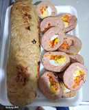 Rollo de carne molida cerdo y pollo 🤩