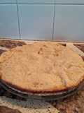 Tarta de ricota y dulce de membrillo