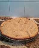 Tarta de ricota y dulce de membrillo
