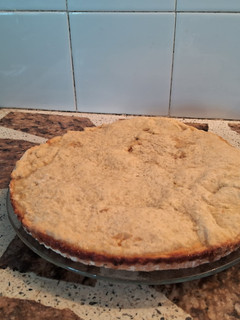 Una foto de Tarta de ricota y dulce de membrillo
