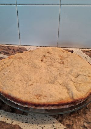 Una foto de Tarta de ricota y dulce de membrillo