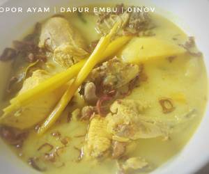 Masakan Populer Opor ayam Ala Rumahan