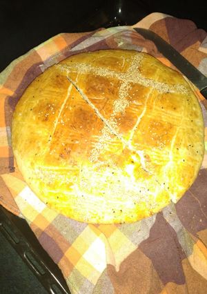 صورة لوصفة خبز كوشة على طريقتي