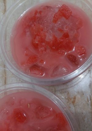 Foto resep Es semangka