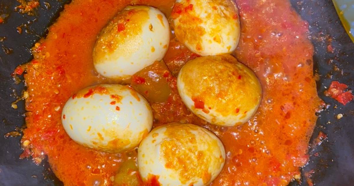 Resep Telur Balado Simple Oleh Linda Haryanti Cookpad