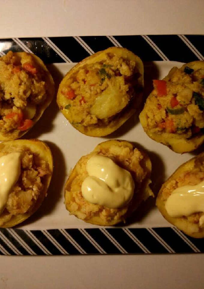 Una foto de Patatas rellenas