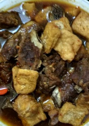 Foto resep Semur daging & tahu