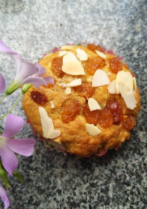 Hình của món Muffin chuối.