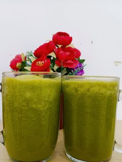 Foto resep Jus bayam apel jeruk
