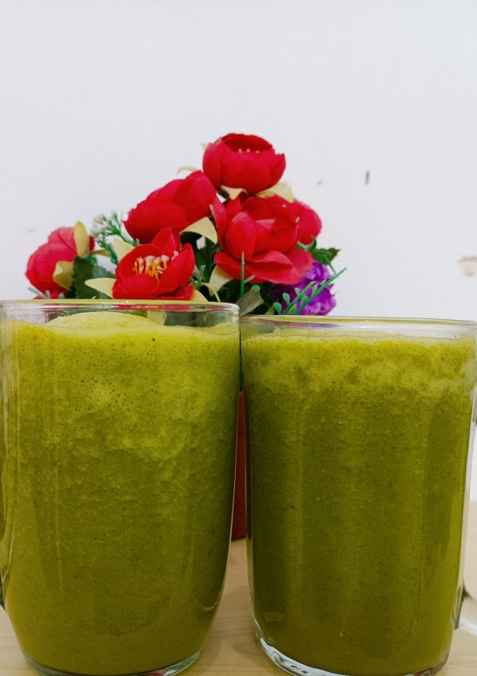 Foto resep Jus bayam apel jeruk
