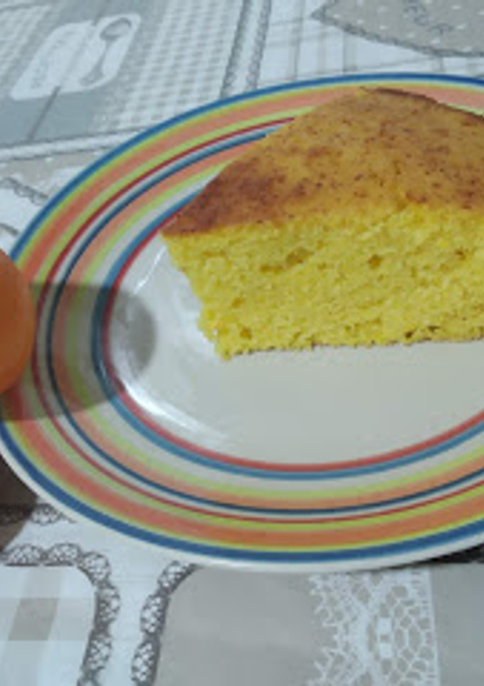 Una foto de Bizcocho de mandarina con Thermomix