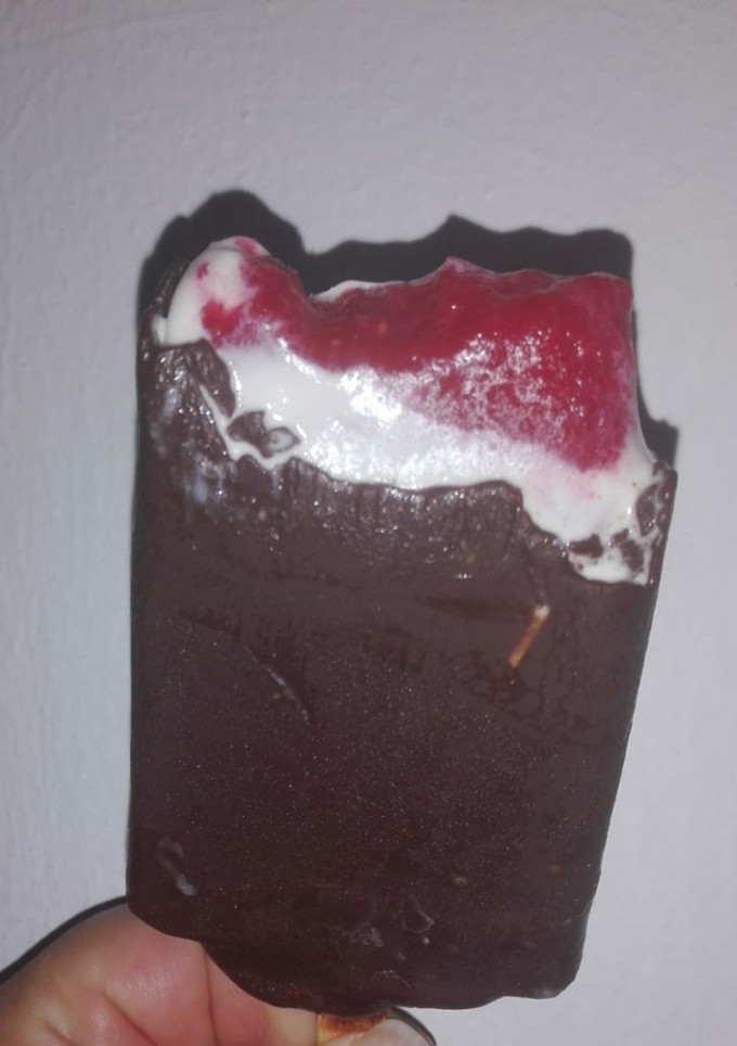 Una foto de Paleta casera tipo gansito