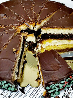 Una foto de Tarta navideña