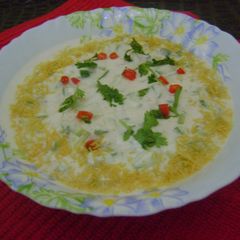 A picture of Cucumber Raita.